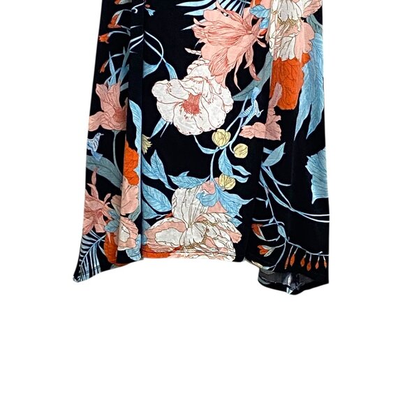 Secret Treasures Floral Chemise Black Size XL - Picture 6 of 13